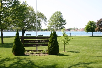 Hodgson Park Sign